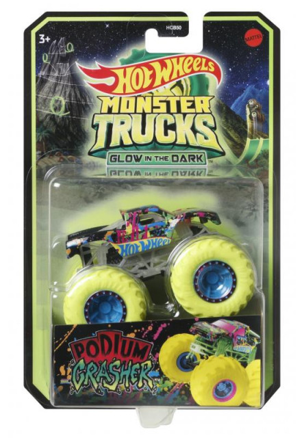 HW MONSTER TRUCKS SVIETIACE V TME ASST