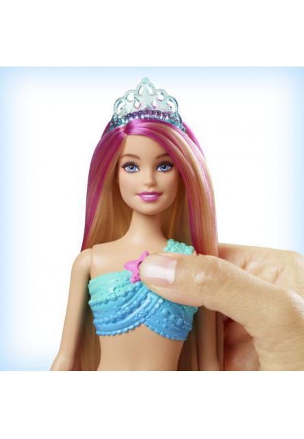 Barbie blikajúca morská panna blondínka 