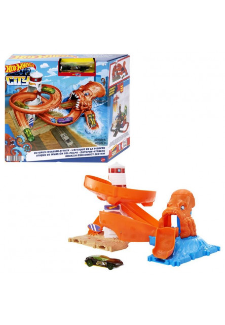 Hot Wheels City príšerná odplata asst 