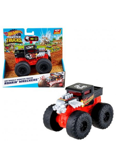 Hot Wheels MONSTER TRUCKS svietiaci a rachotivý vrak asst  