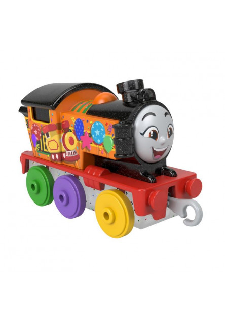 Fisher Price ťahacia kovová mašinka asst  