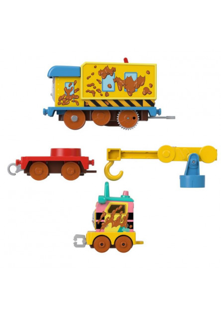 Fisher Price motorová mašinka s príbehom asst 