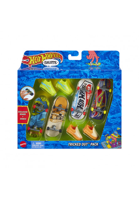 Hot Wheels skates 4ks fingerboard a topánky asst  