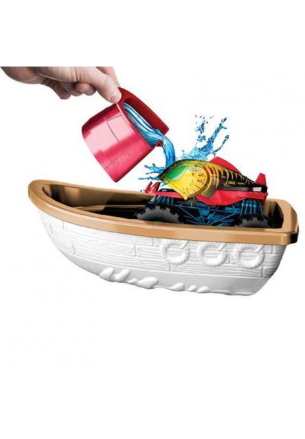 HW MONSTER TRUCKS COLOR SHIFTERS ZÚRIVÝ KROKODÍL