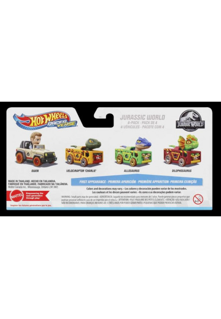 Hot Wheels RACERVERSE 4ks auto asst 