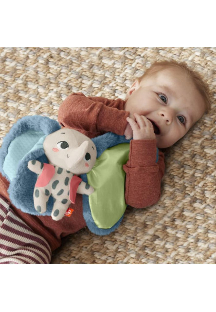 Fisher Price plyšový sloník s ucháľami  