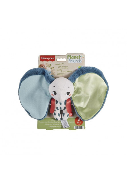 Fisher Price plyšový sloník s ucháľami  