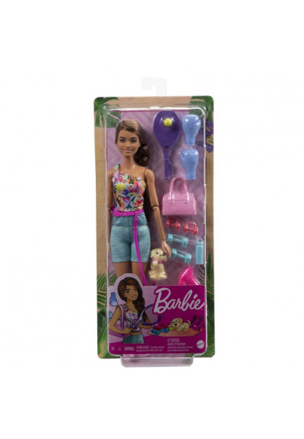 Barbie wellnes bábika - ŠPORTOVÝ DEŇ