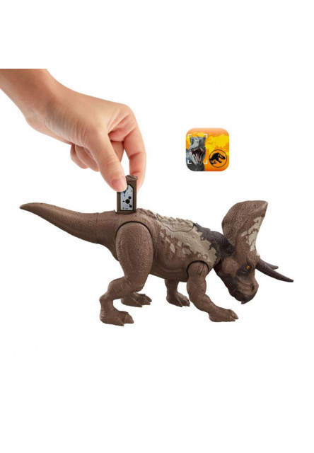 Jurassic World dinosaurus útočí asst 