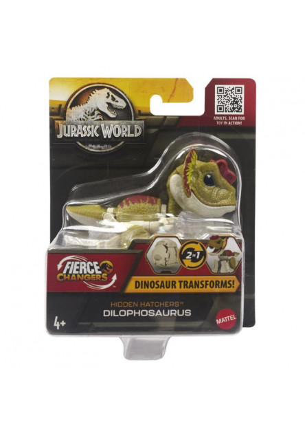 JW DINOSAURIE TRANSFORMUJÚCE SA VAJÍČKO ASST