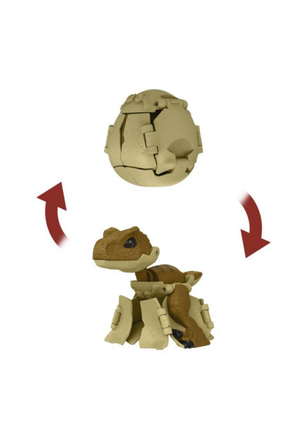 JW DINOSAURIE TRANSFORMUJÚCE SA VAJÍČKO ASST