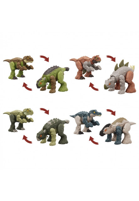 JW DINOSAURUS S TRANSFORMÁCIOU 2 V 1 ASST