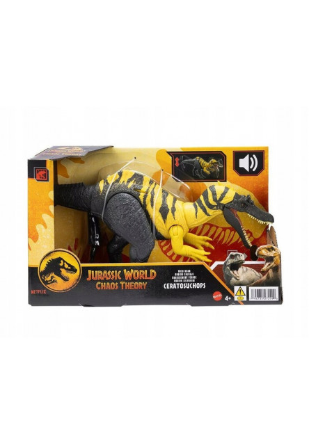 Jurassic World Dinosaurus s divokým revom asst  