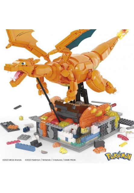 MEGA POKÉMON POHYBLIVÁ FIGÚRKA - CHARIZARD