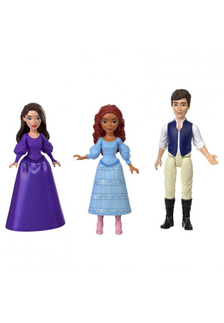 The Little Mermaid sada malých bábik a kamarátov zo zeme a mora