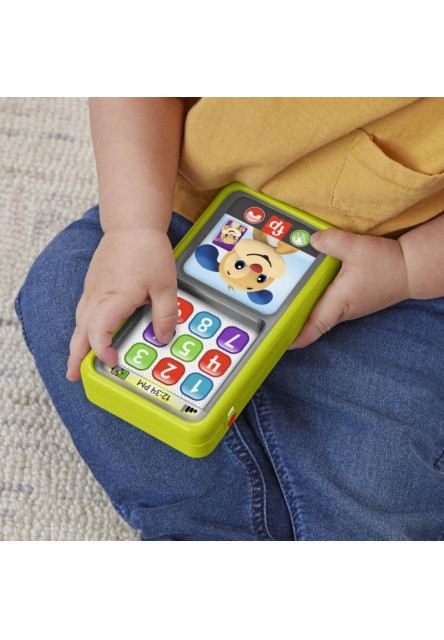Fisher Price psíkov chytrý telefón CZ/SK/ENG/HU/PL