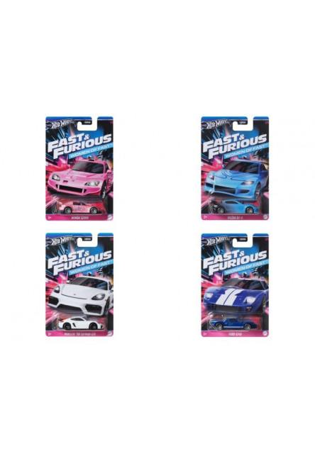 Hot Wheels tematický angličák - RÝCHLO A ZBESILO asst