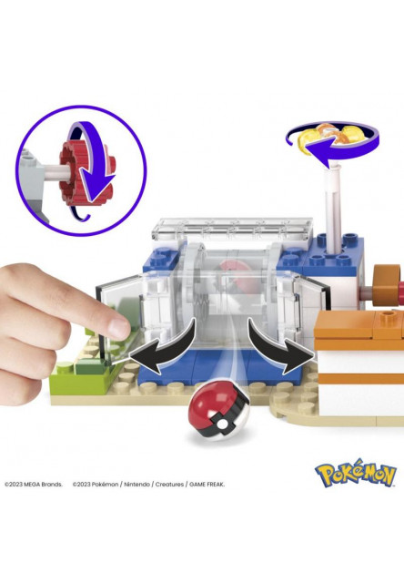 MEGA POKÉMON POHYBLIVÉ CENTRUM POKÉMONOV