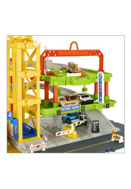 Matchbox Action drivers stavenisko so svetlami a zvukmi