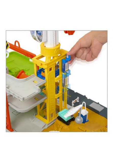 Matchbox Action drivers stavenisko so svetlami a zvukmi