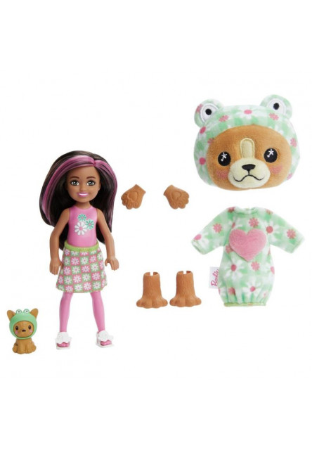 BRB CUTIE REVEAL CHELSEA V KOSTÝME - PSÍK V ZELENOM KOSTÝME ŽABKY