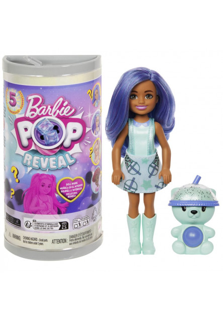 Barbie POP REVEAL Chelsea Bubble tea asst