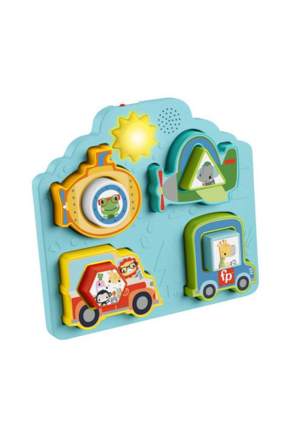 Fisher Price puzzle dopravné prostriedky so zvukmi 
