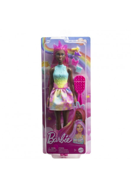 Barbie rozprávková bábika s dlhými vlasmi - VÍLA JEDNOROŽEC