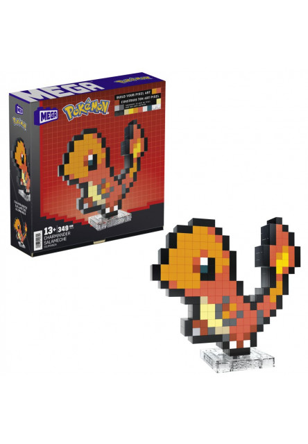 MEGA POKÉMON PIXEL ART - CHARMANDER