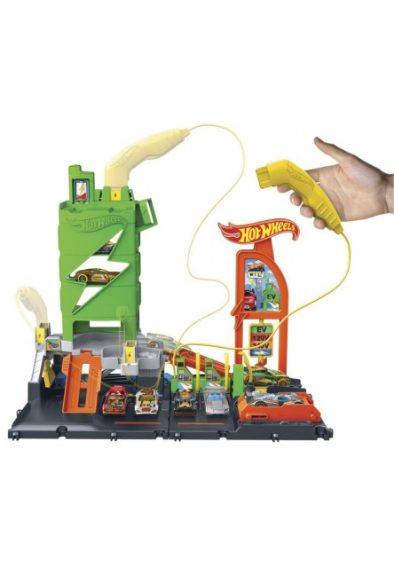 Hot Wheels City Super nabíjacia stanica