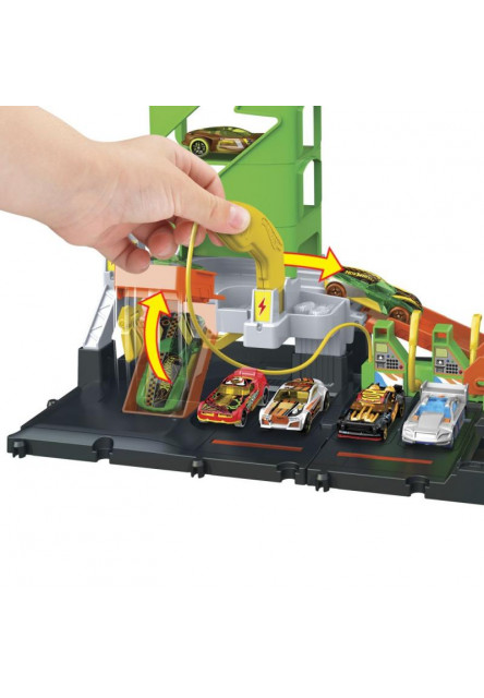 Hot Wheels City Super nabíjacia stanica