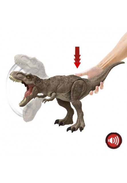 Jurassic World zbesilý útok T-REXA so zvukmi 