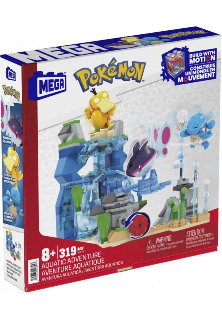 MEGA POKÉMON POHYBLIVÉ VODNÉ DOBRODRUŽSTVO