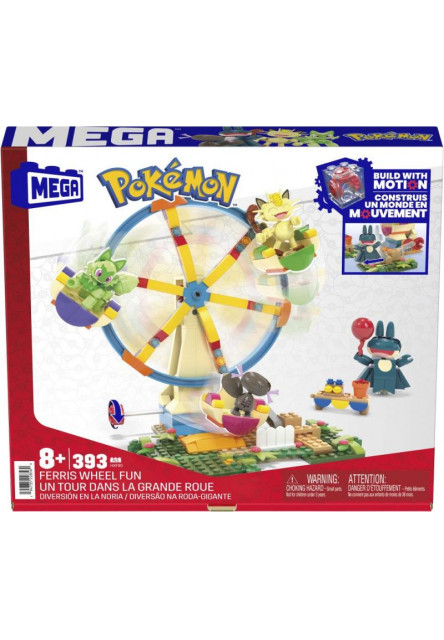 MEGA POKÉMON POHYBLIVÉ ZÁBAVNÉ RUSKÉ KOLESO