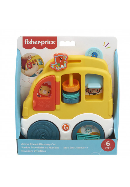 Fisher Price OBJAVUJEME SO ZVIERATKAMI ASST