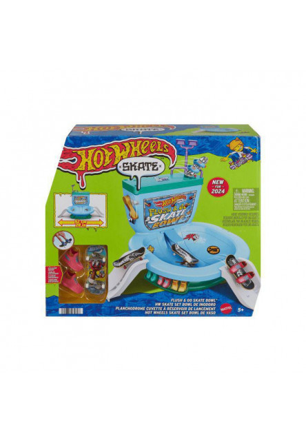 Hot Wheels SKATES splachovací fingerboard  skatepark 