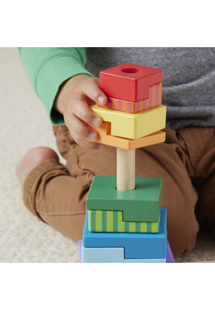 Fisher Price DREVENÁ VEŽA TVARY