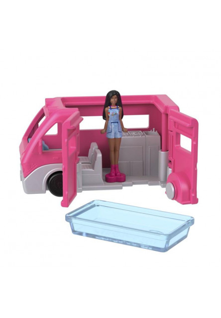 Barbie mini Barbieland dopravné prostriedky - karavan snov