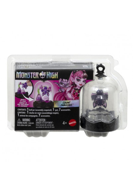 Monster High KĽÚČENKA S PRÍŠERKOVSKÝM MAZNÁČIKOM ASST