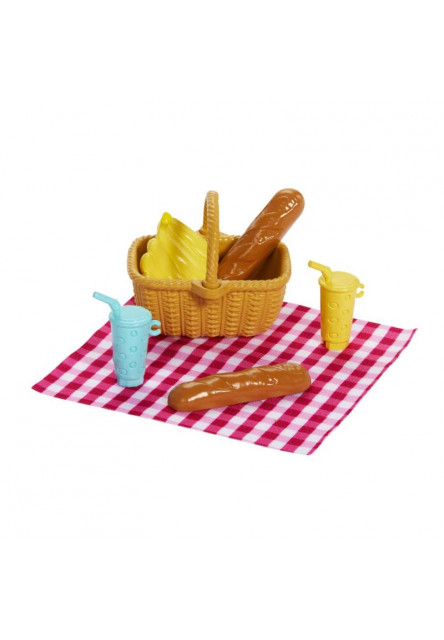 Barbie bábika Malibu a Chelsea na pikniku 