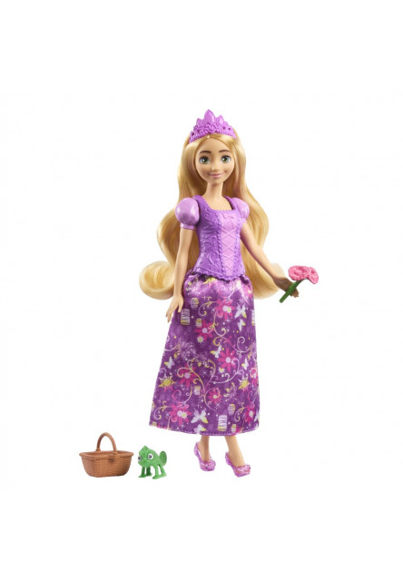 Disney Princess bábika a rozprávkové obliekanie - RAPUNZEL