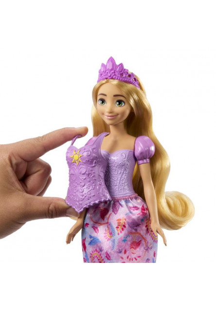 Disney Princess bábika a rozprávkové obliekanie - RAPUNZEL