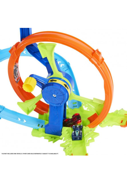 Hot Wheels dráha reťazový náraz