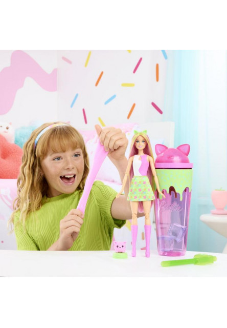 Barbie POP REVEAL Barbie koktejlové prekvapenie - MAČIČKA