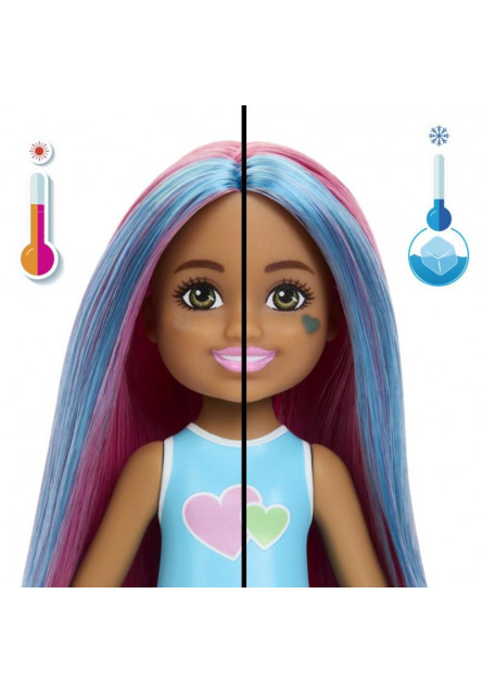 Barbie POP REVEAL Chelsea koktejlové prekvapenie asst