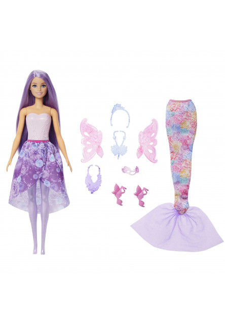 Barbie bábika a rozprávkové obliekanie