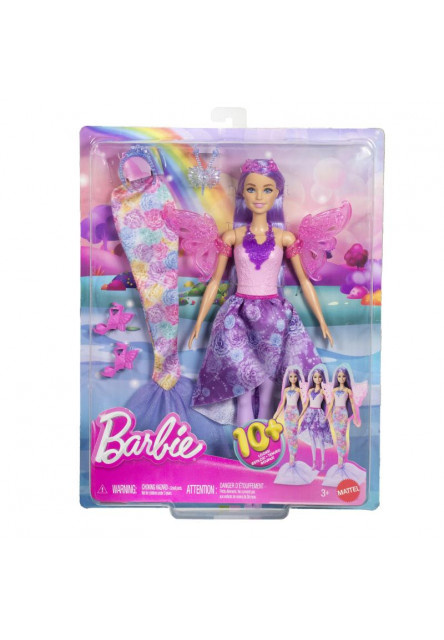 Barbie bábika a rozprávkové obliekanie