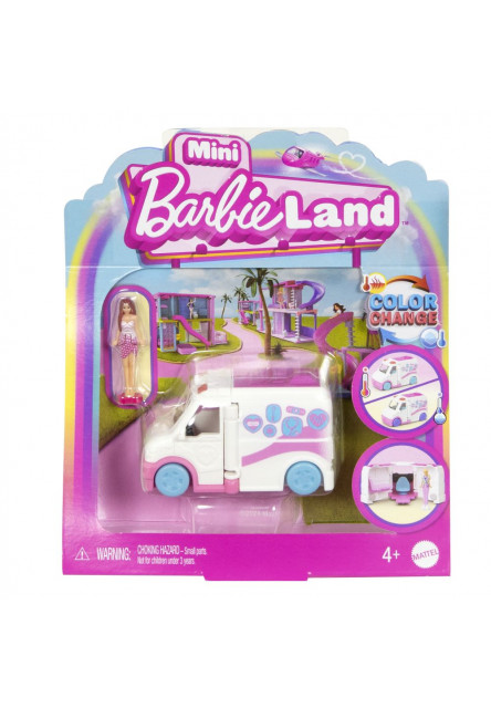 Barbie mini Barbieland dopravné prostriedky - KLINIKA NA KOLESÁCH