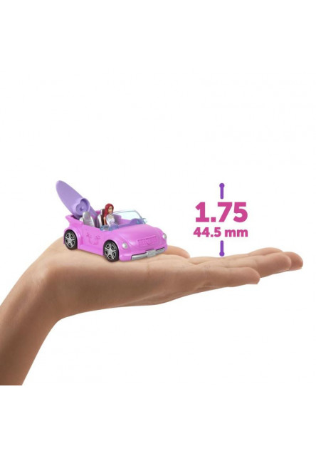 Barbie mini Barbieland dopravné prostriedky - PLÁŽOVÝ KABRIOLET