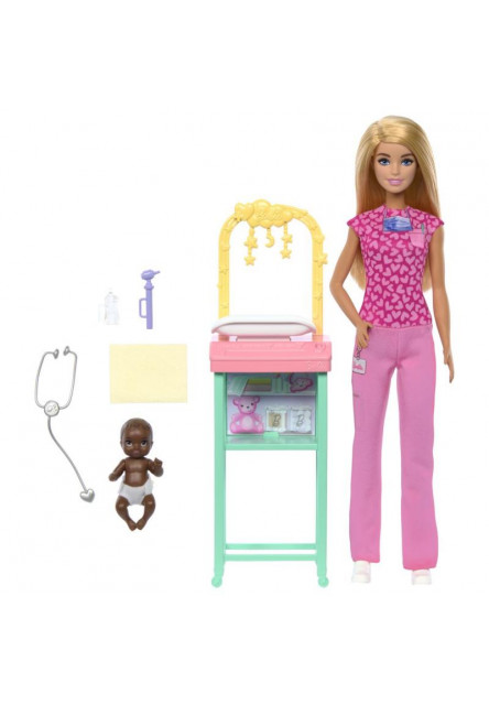 Barbie herný set povolanie - PEDIATRIČKA